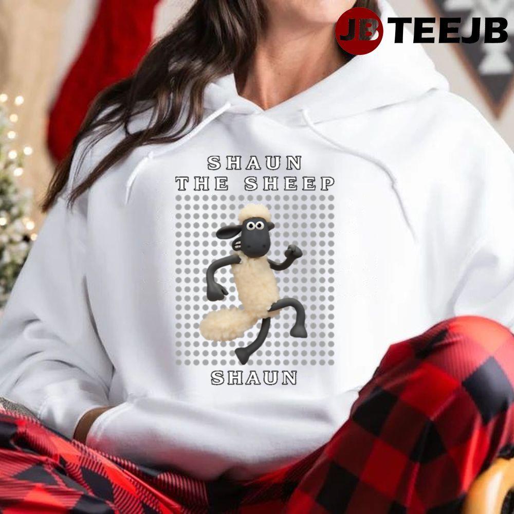 Funny Strong Shaun The Sheep The Fight Before Christmas 2021 TeeJB Unisex Hoodie