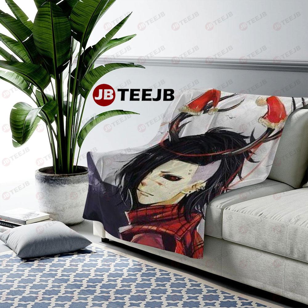 Funny Tokyo Ghoul Anime Christmas 3 US Cozy Blanket