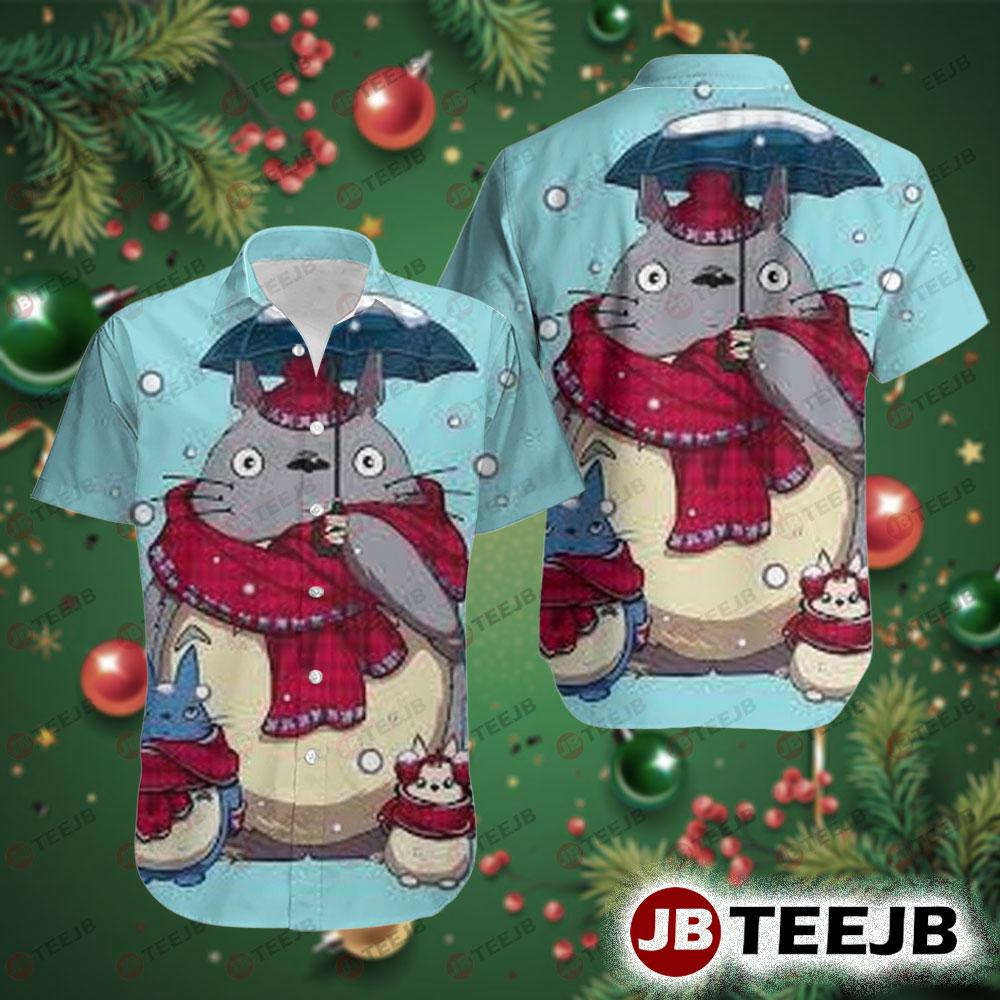 Funny Totoro Ghibli Studio Christmas 8 Hawaii Shirt
