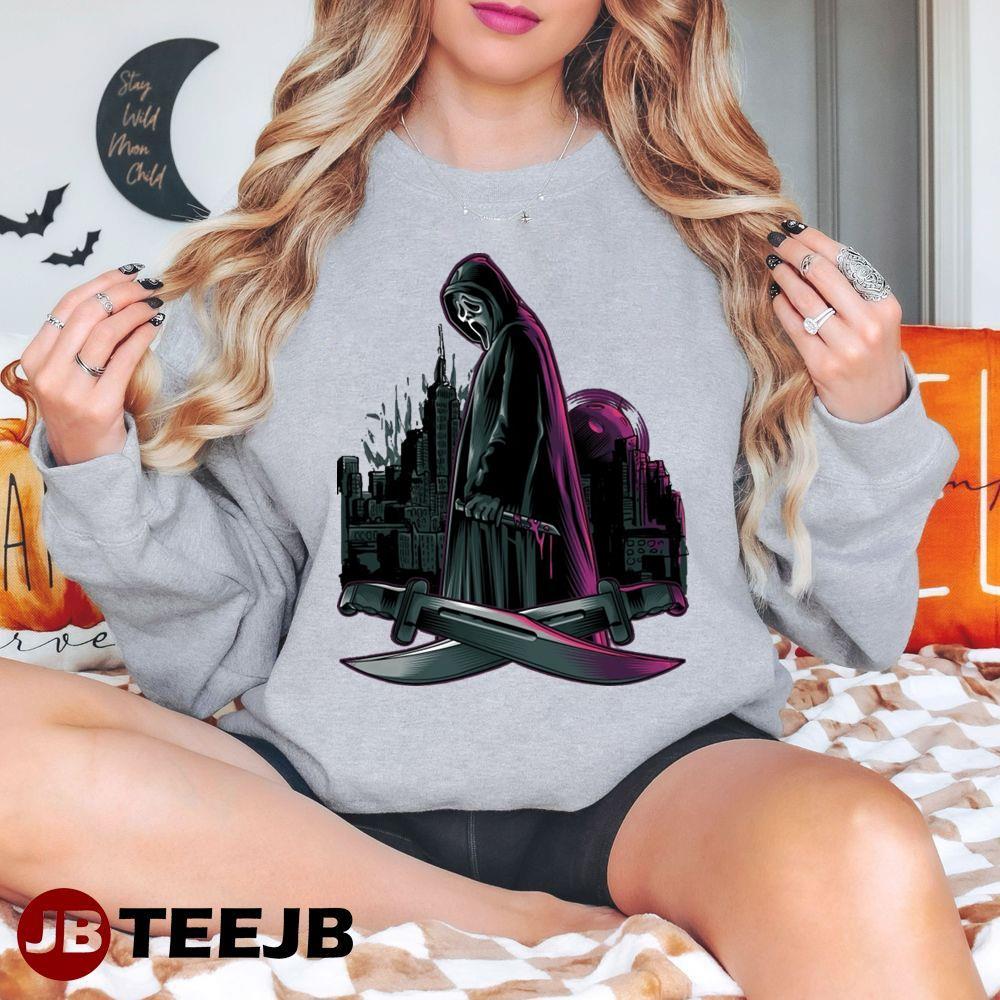 Ghostface From Scream Movie Halloween TeeJB Unisex T-Shirt