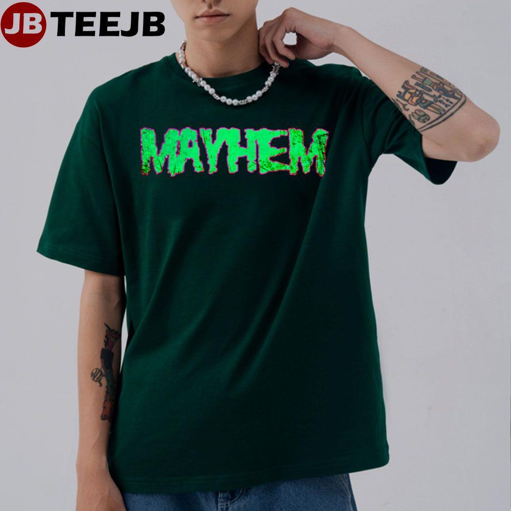 Green Logo Mayhem Band TeeJB Unisex T-Shirt