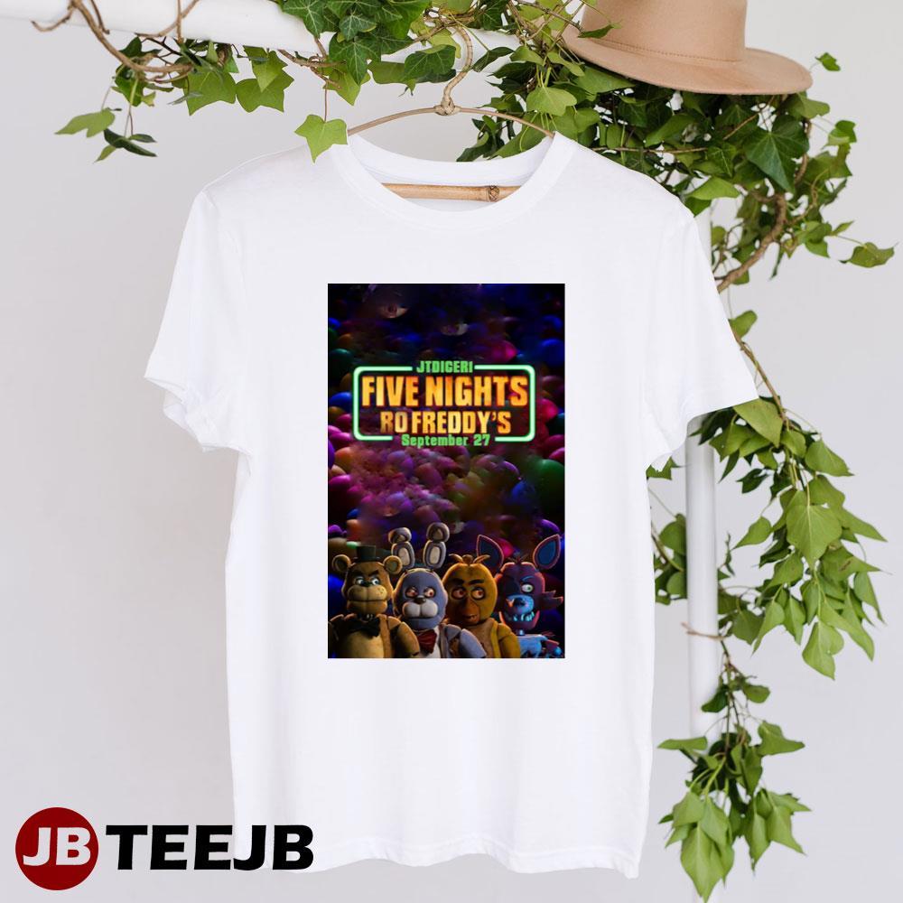 Halloween Five Nights At Freddy’s 2023 Movie Unisex T-Shirt