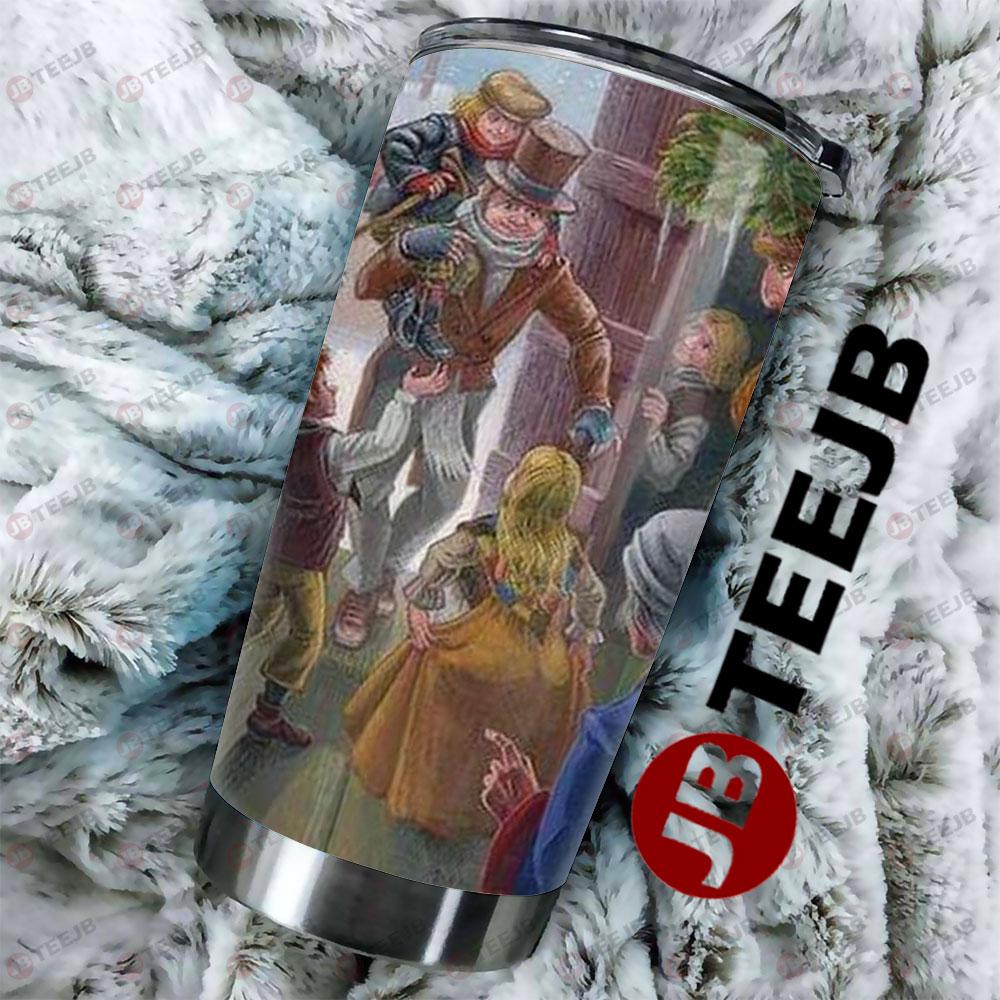 Happy Family Scrooge A Christmas Carol Tumbler