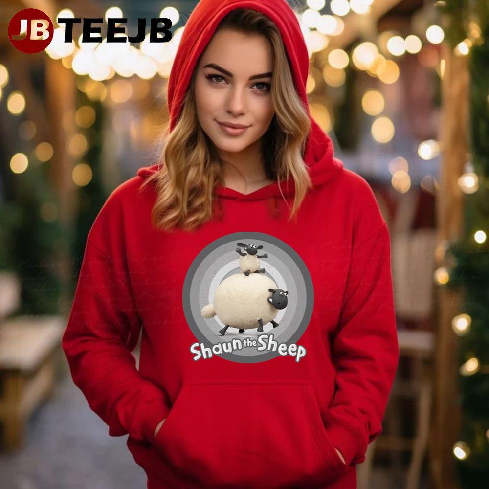 Happy Shaun The Sheep The Fight Before Christmas 2021 TeeJB Unisex Hoodie