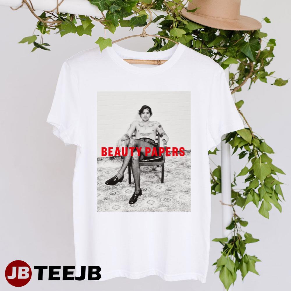 Harry Styles Beauty Papers Cover Music TeeJB Unisex T-Shirt