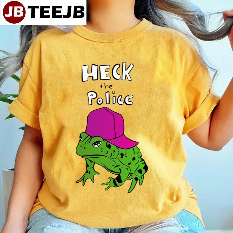 Heck The Police Frog- TeeJB Unisex T-Shirt