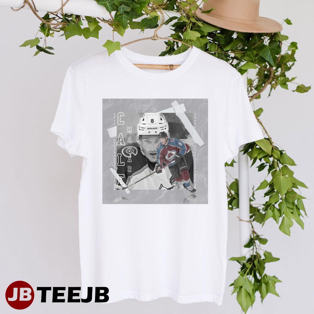 Hockey Paper Blue Avalanche Cale Makar TeeJB Unisex T-Shirt