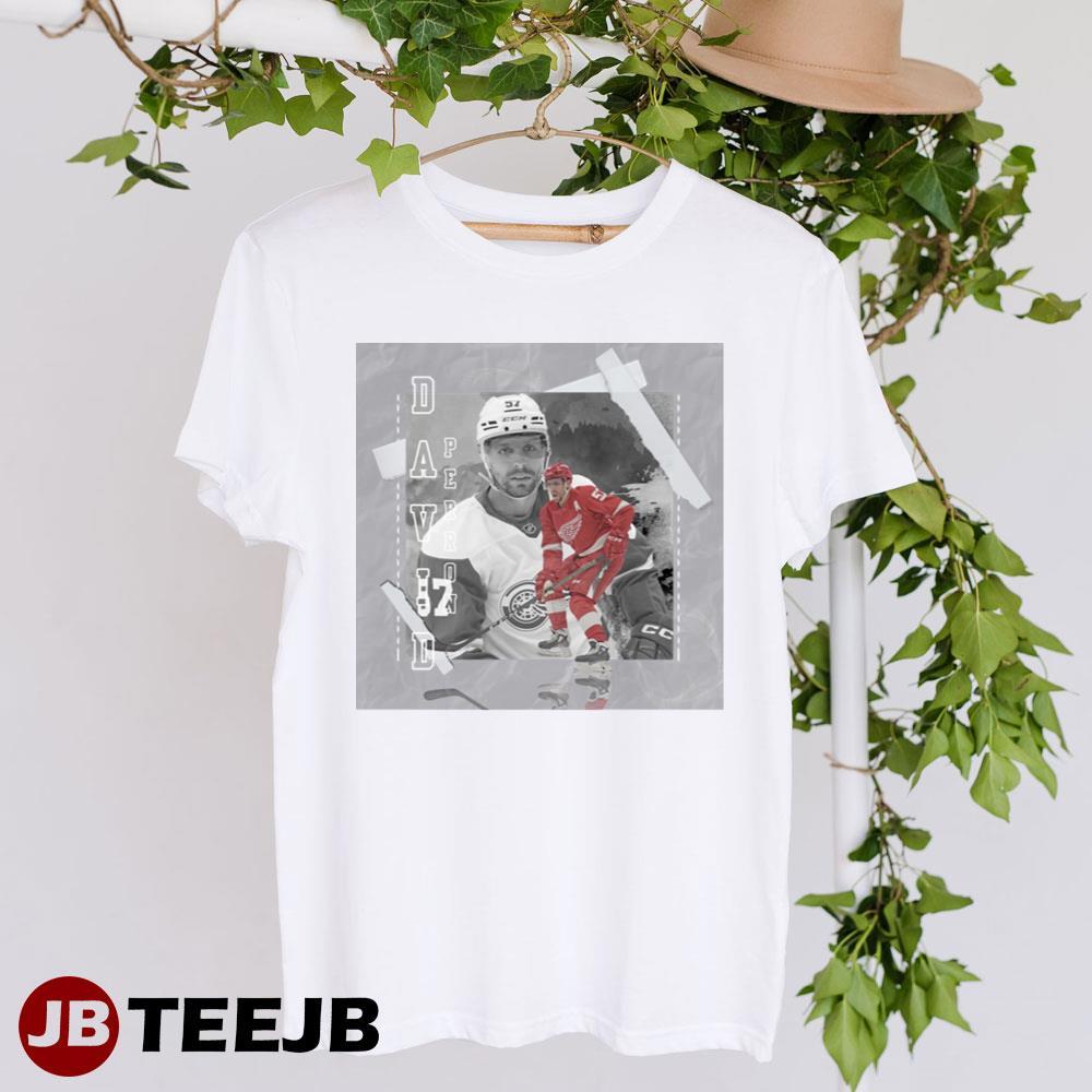 Hockey Paper Red Wings David Perron TeeJB Unisex T-Shirt