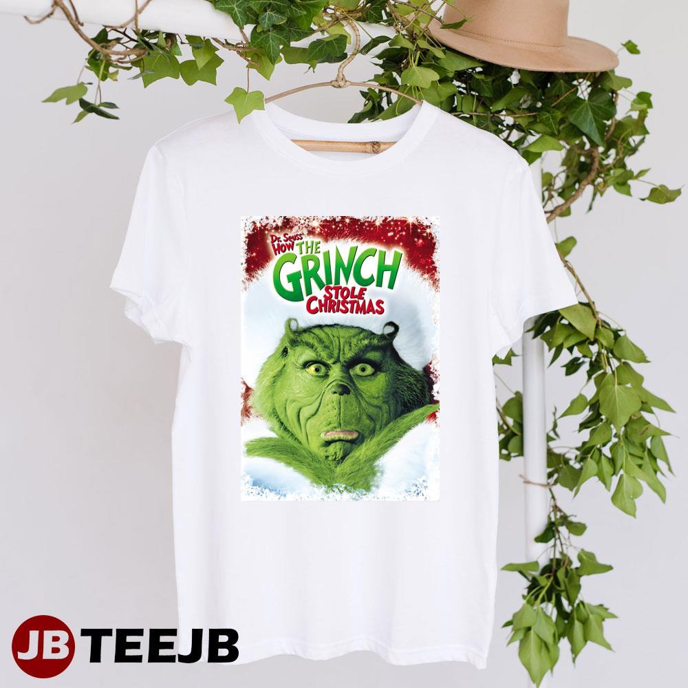 How The Grinch Stole Christmas Jim Carrey Ron Howard MovieArt TeeJB Unisex T-Shirt