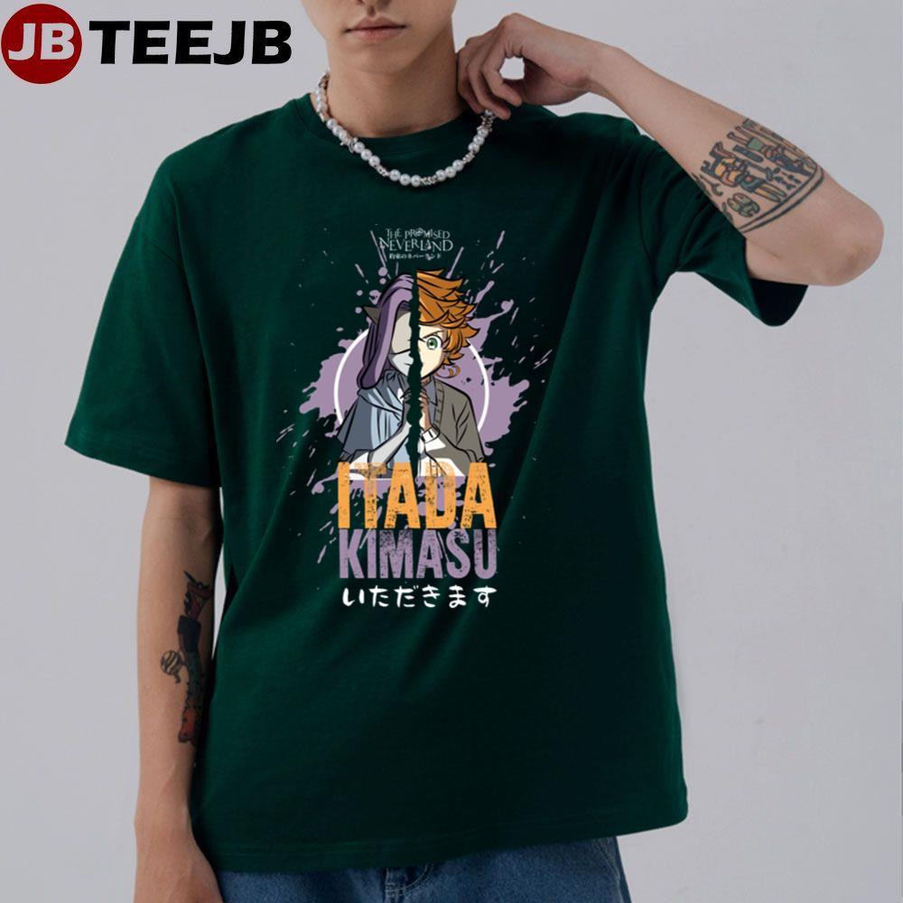 Itadakimasu Yakusoku No Neverland Anime TeeJB Unisex T-Shirt