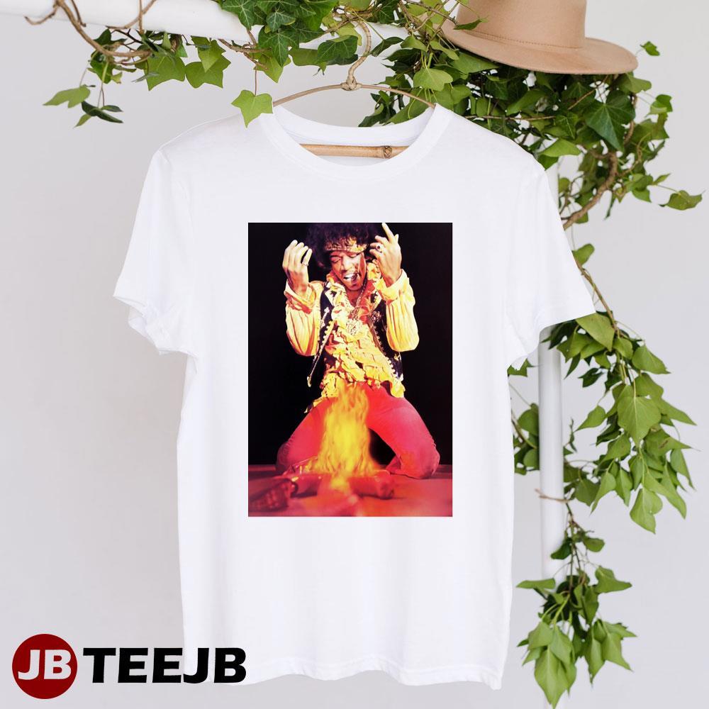 Jimi Hendrix Woodstock Music TeeJB Unisex T-Shirt