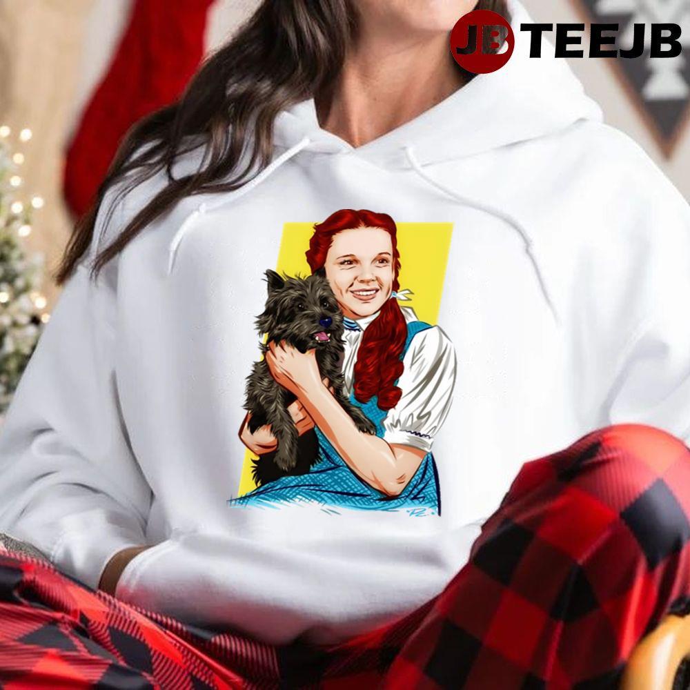 Judy Garland Black Christmas TeeJB Unisex Hoodie