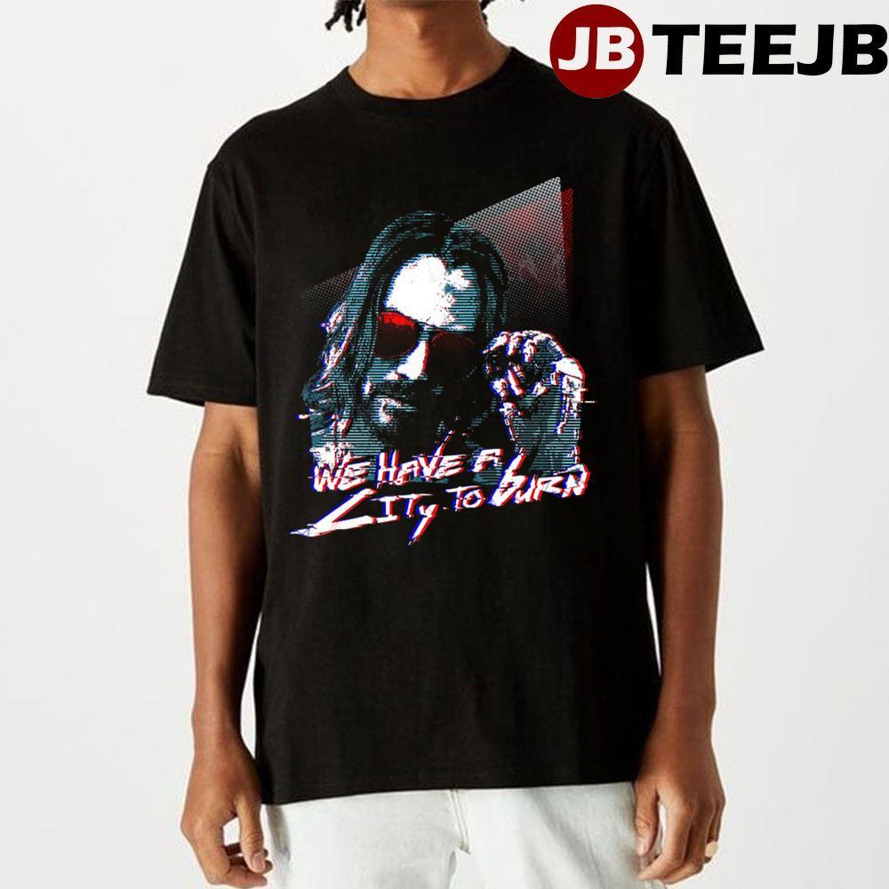 Keanu Cyberpunk 2077 TeeJB Unisex T-Shirt