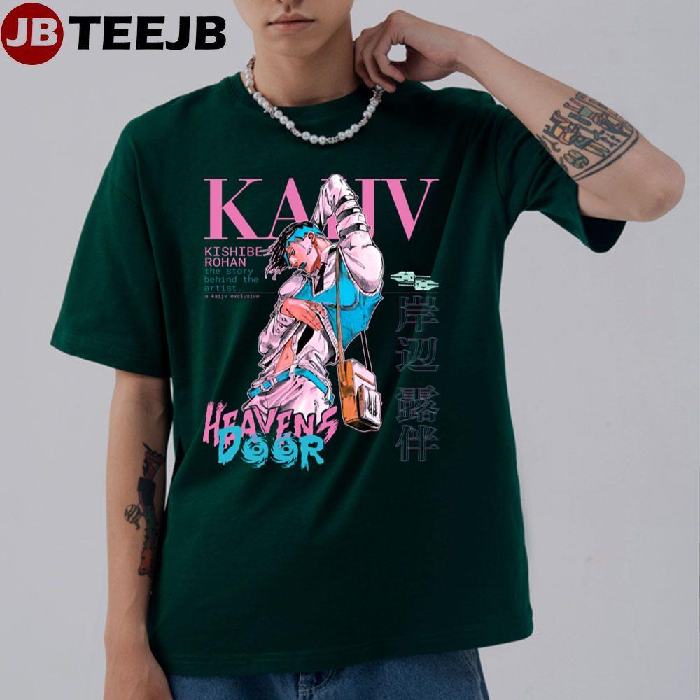 Kishibe Rohan Jojo’s Bizarre Adventure Manga TeeJB Unisex T-Shirt