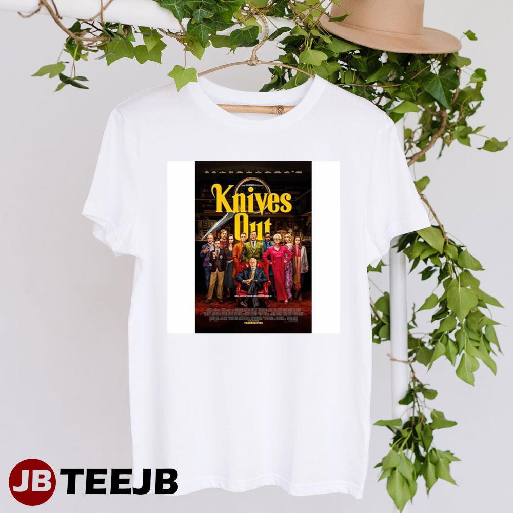 Knives Out Daniel Craig Ana De Armas Movie TeeJB Unisex T-Shirt