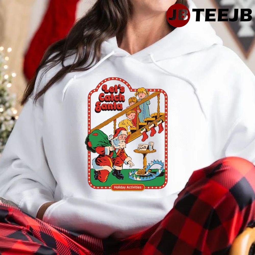 Let’s Catch Santa Christmas TeeJB Unisex Hoodie