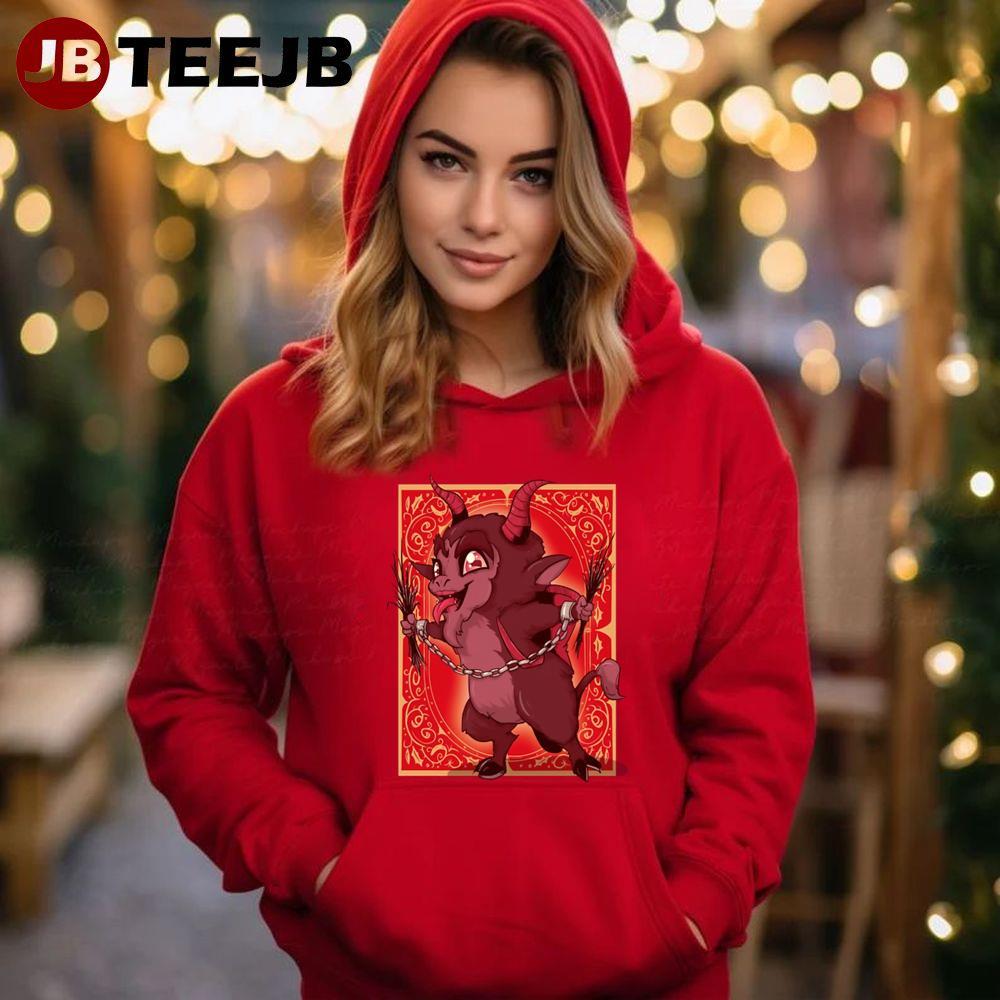 Lil Krampus Christmas TeeJB Unisex Hoodie