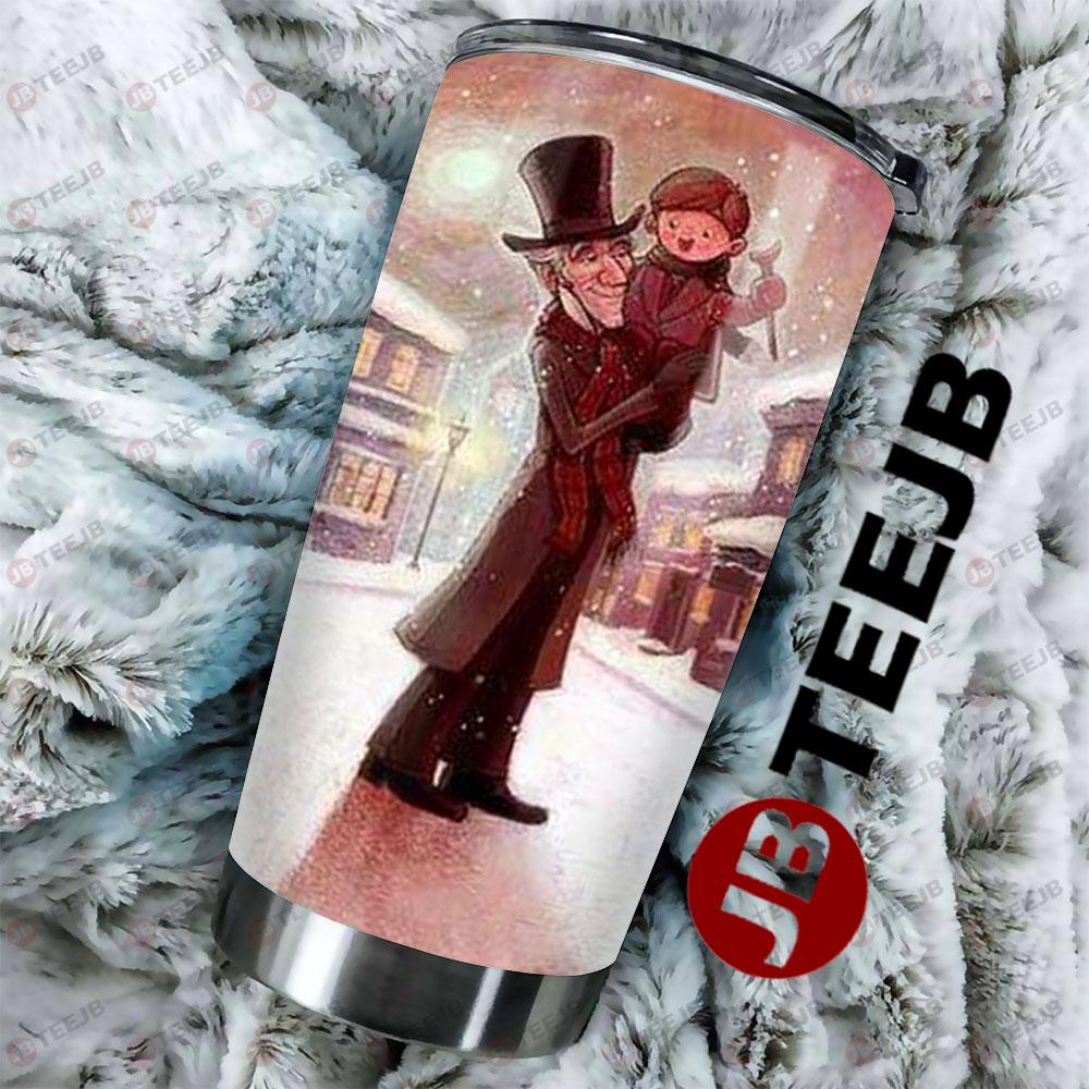 Love Chrilden Scrooge A Christmas Carol Tumbler