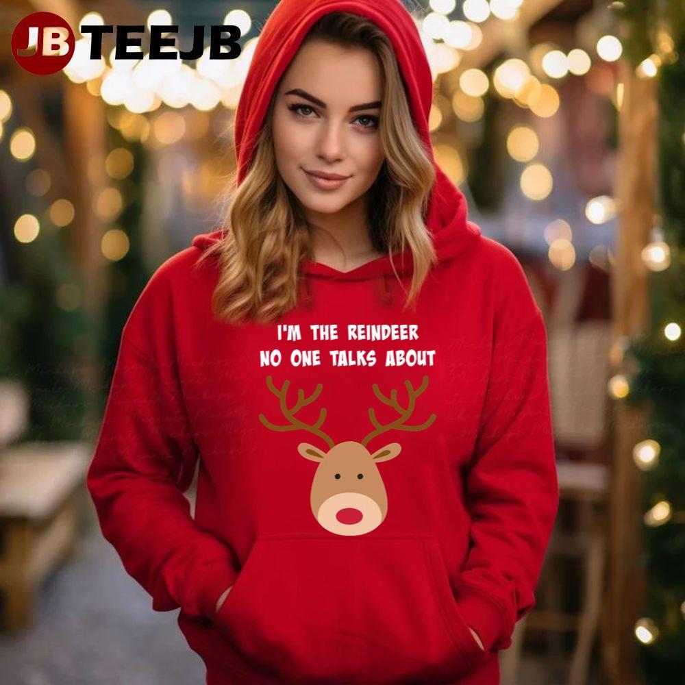 Lovely Rudolph The Red Nosed Reindeer Christmas TeeJB Unisex Hoodie