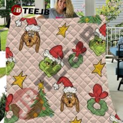 Max Grinch And Christmas Tree Quilt