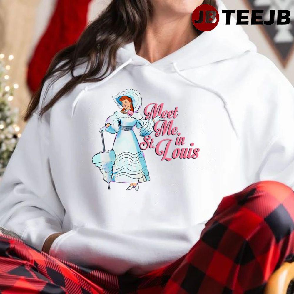 Meet Me In St Louis Black Christmas TeeJB Unisex Hoodie