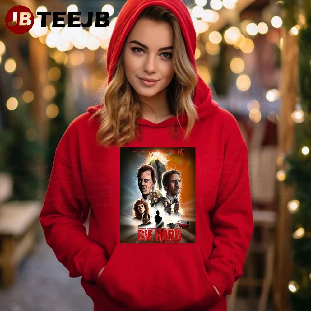 Movie Die Hard Christmas TeeJB Unisex Hoodie