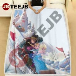 Movie Olaf’s Frozen Adventure 01 Blanket