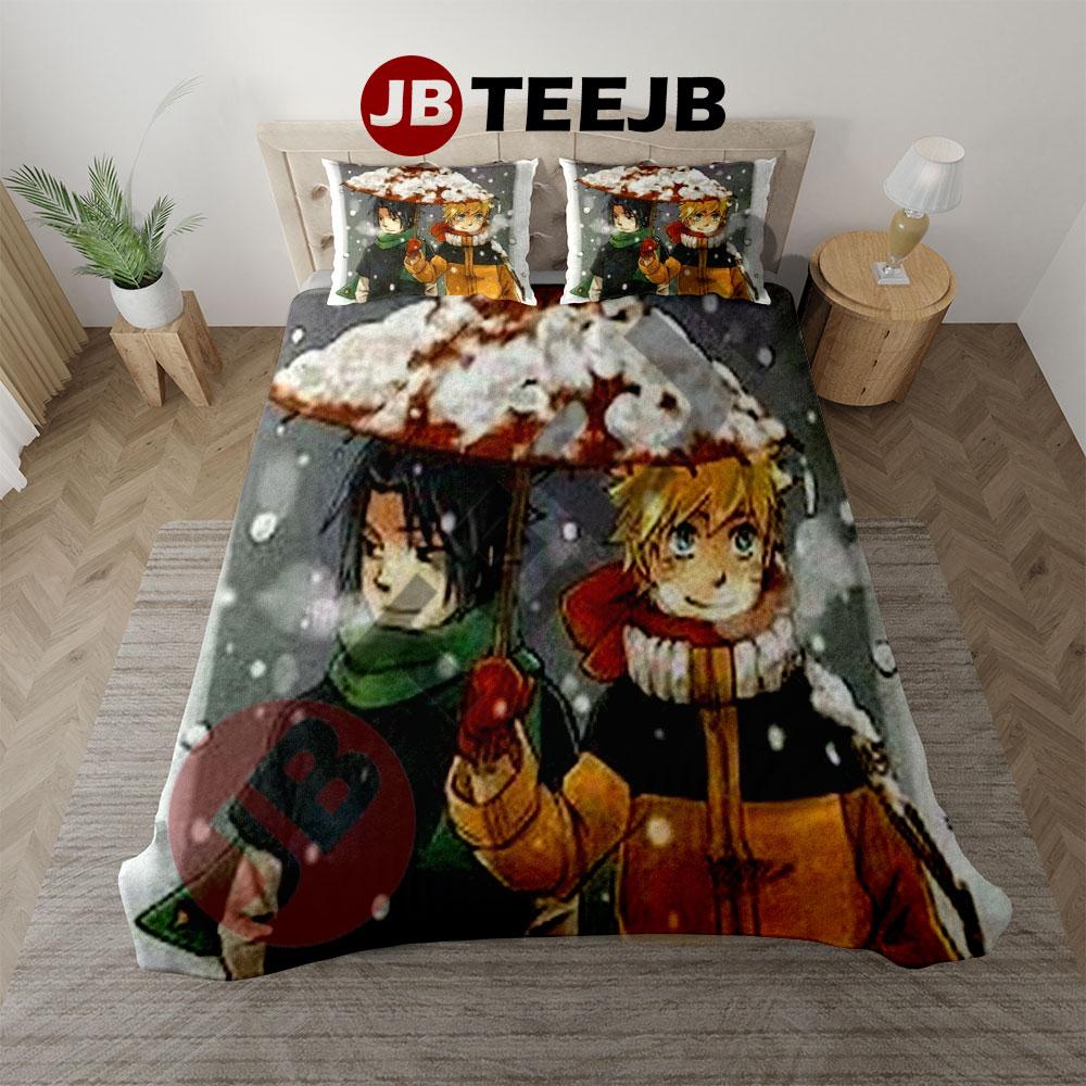 Naruto Manga Christmas 30 Bedding Set