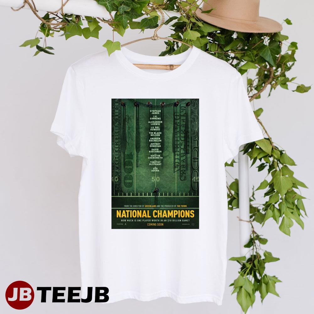 National Champions Stephan James Jk Simmons Movie TeeJB Unisex T-Shirt