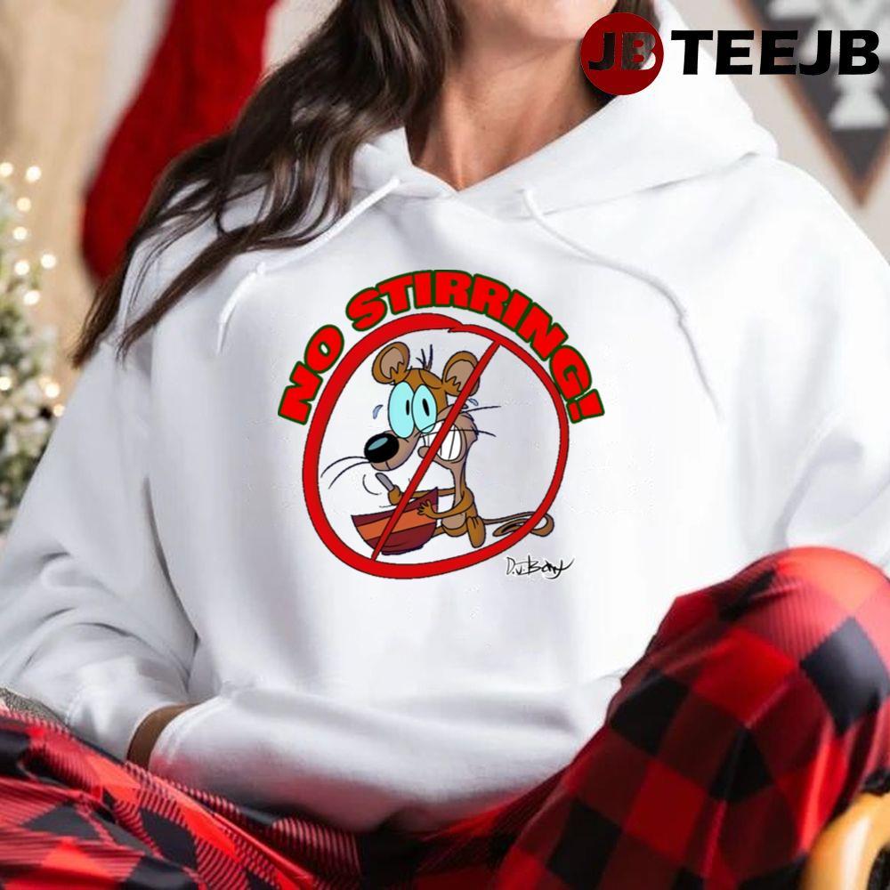 No Stirring Twas The Night Before Christmas TeeJB Unisex Hoodie