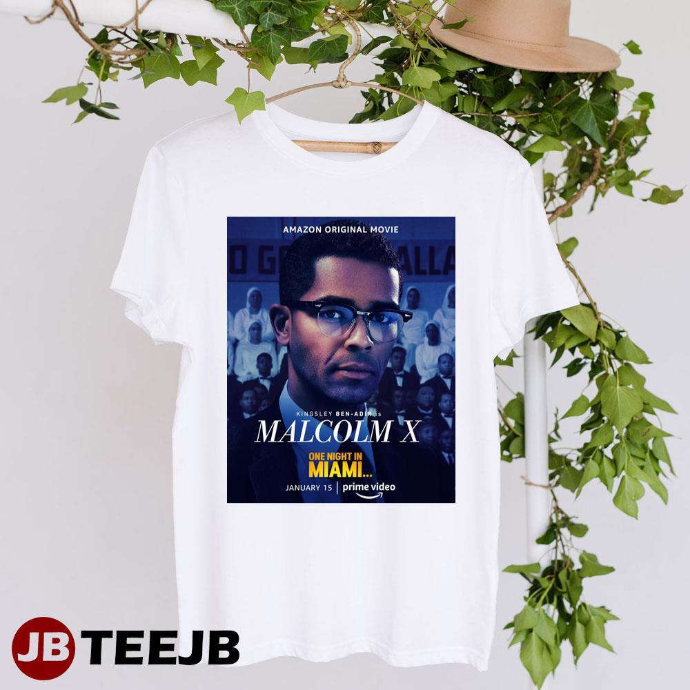 One Night In Miami Kingsley Ben-adir Malcolm X Movie TeeJB Unisex T-Shirt