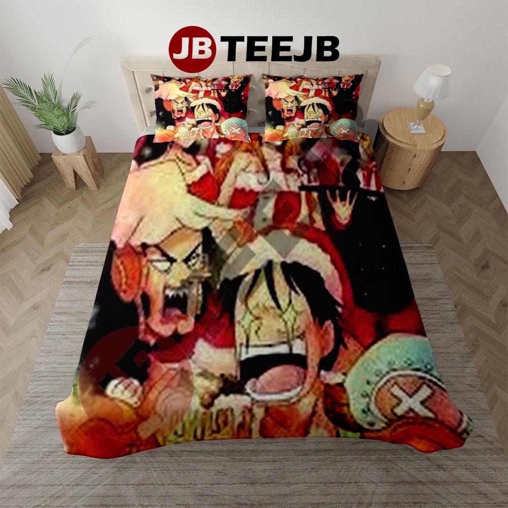 One Piece Manga Christmas 12 Bedding Set