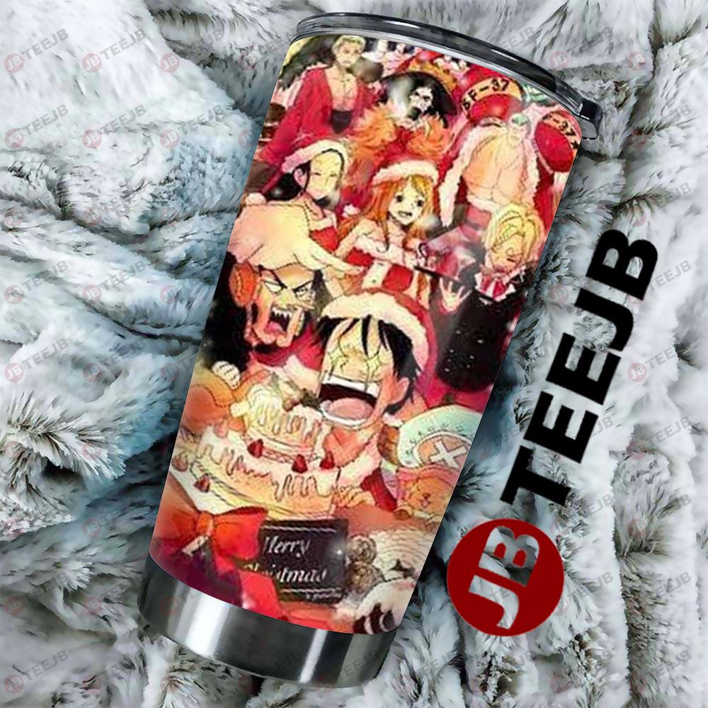 One Piece Manga Christmas 12 Tumbler