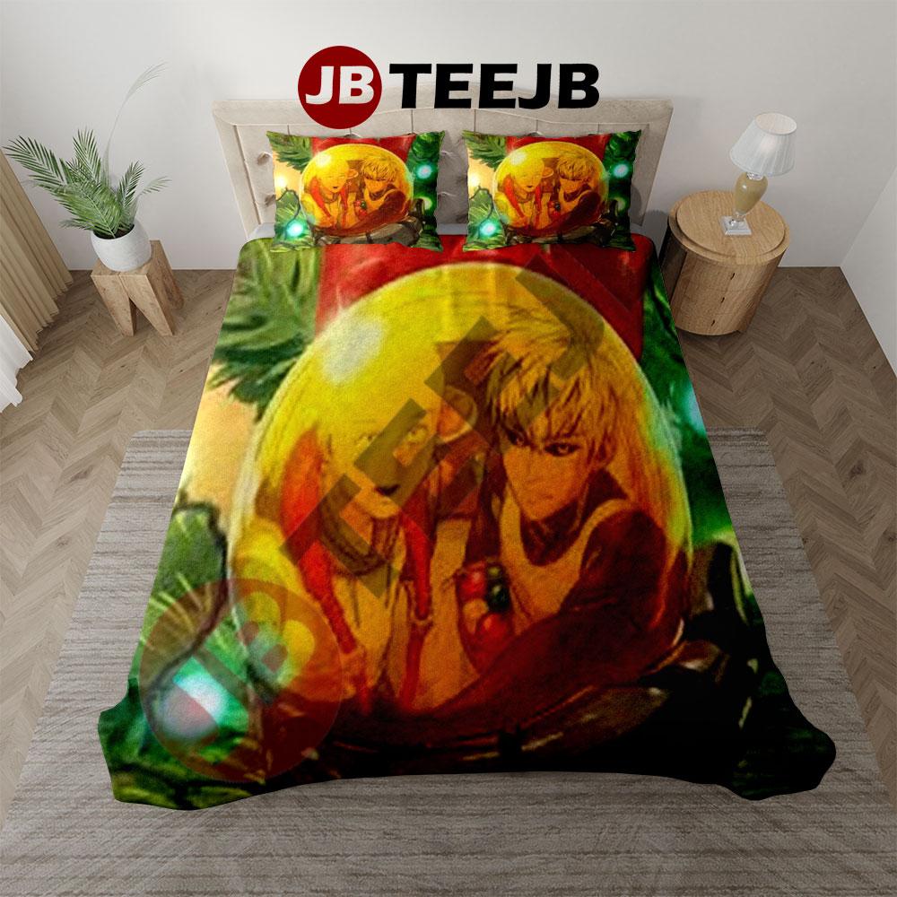 One-Punch Man Anime Christmas 13 Bedding Set