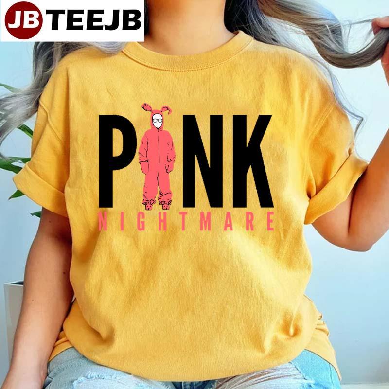 Pink Nightmare A Christmas Story Christmas TeeJB Unisex T-Shirt