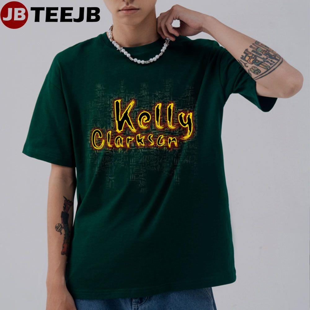 Pink Text Kelly Clarkson TeeJB Unisex T-Shirt