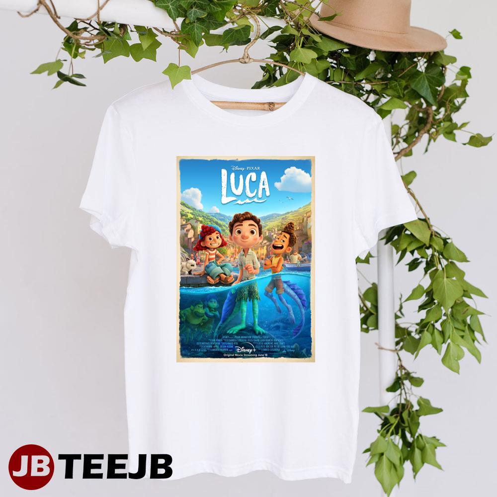 Pixars Luca Jacob Tremblay Jack Dylan Grazer Movie TeeJB Unisex T-Shirt