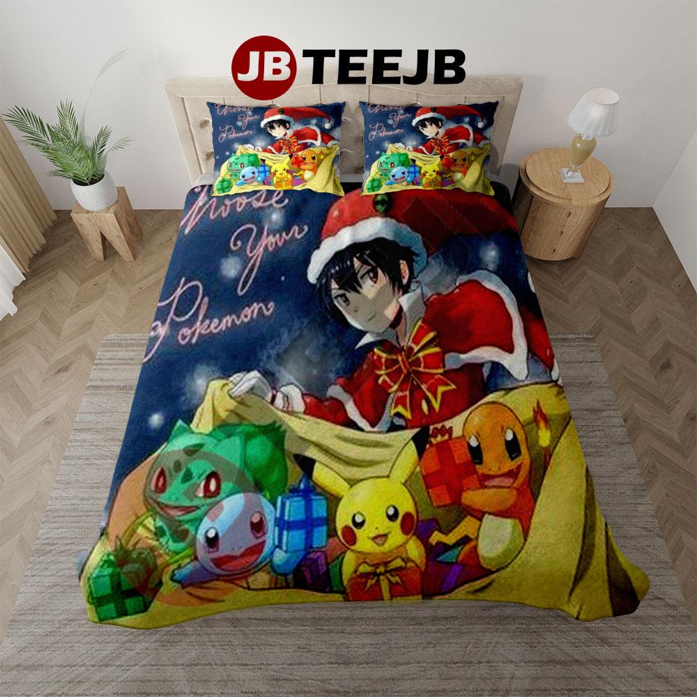 Pokémon Christmas 65 Bedding Set