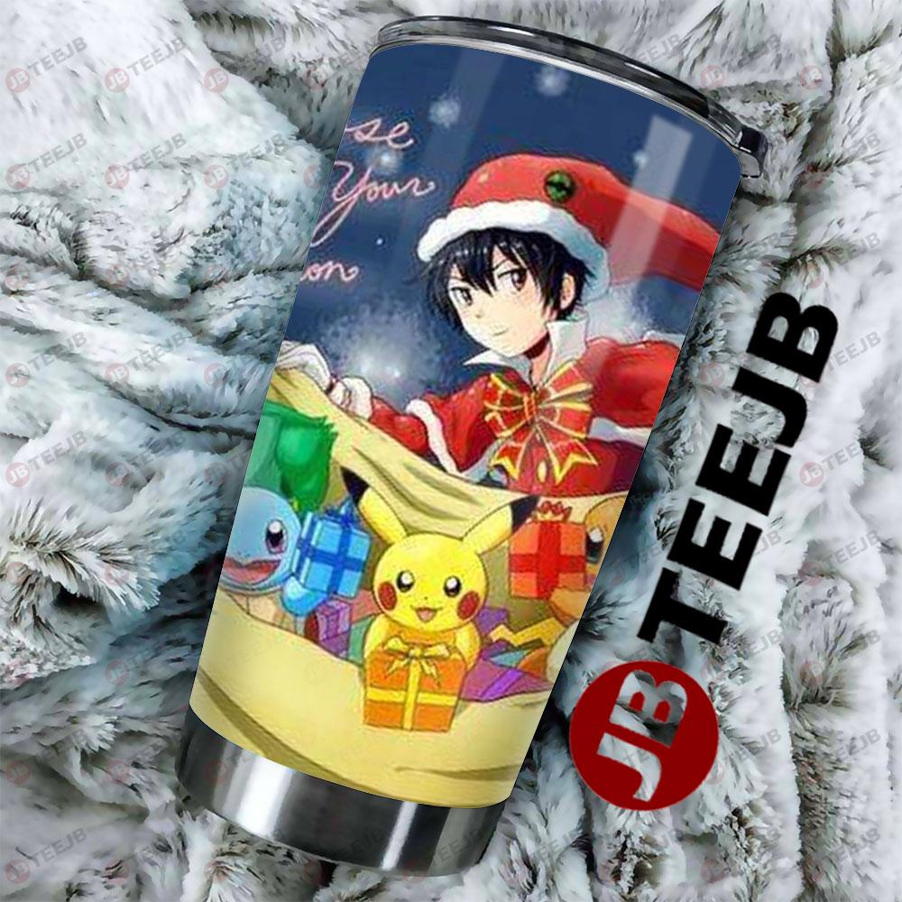 Pokémon Christmas 65 Tumbler