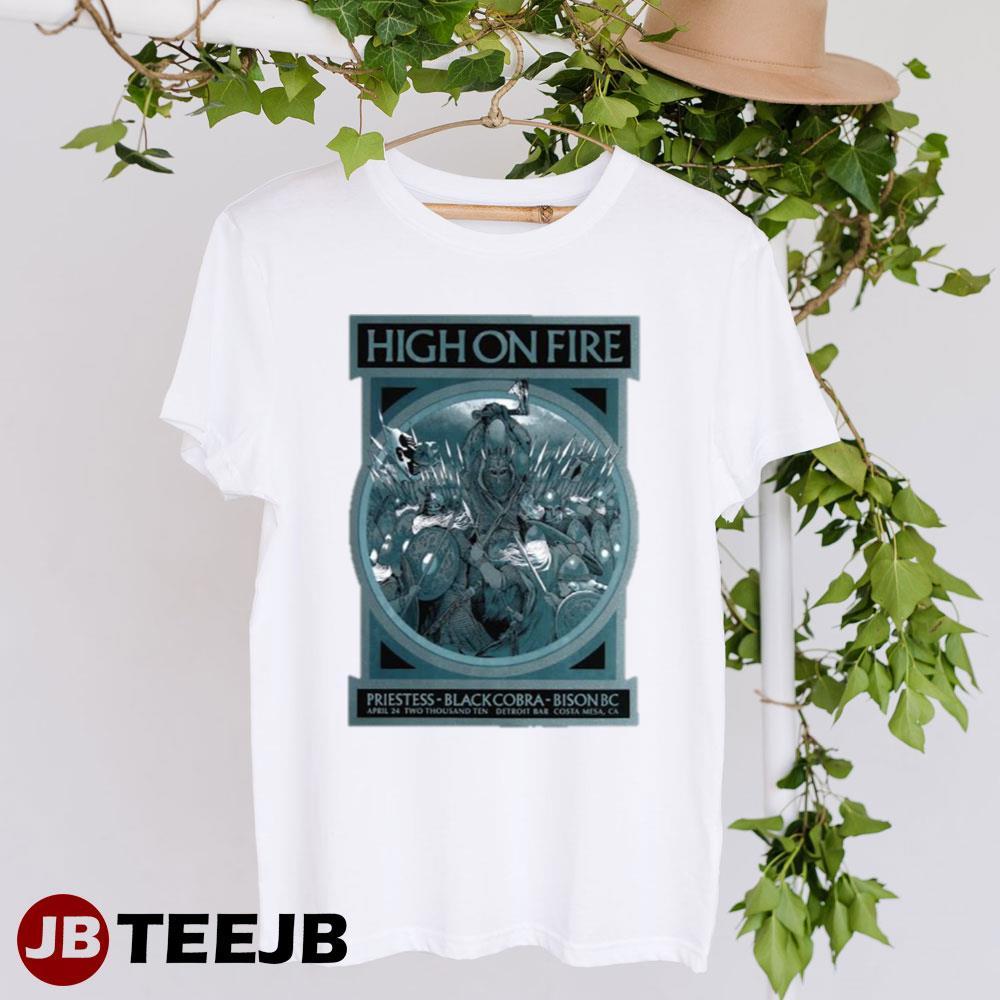 Priestess High On Fire TeeJB Unisex T-Shirt