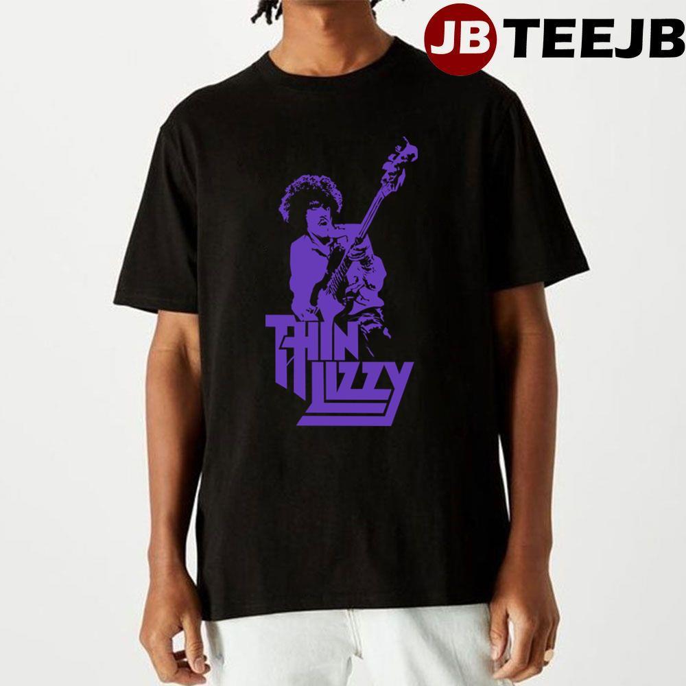 Purple Play Guitar Thin Lizzy TeeJB Unisex T-Shirt