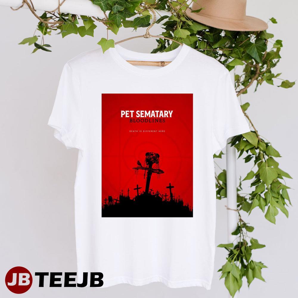 Red Art Pet Sematary Bloodlines 2023 Movie TeeJB Unisex T-Shirt