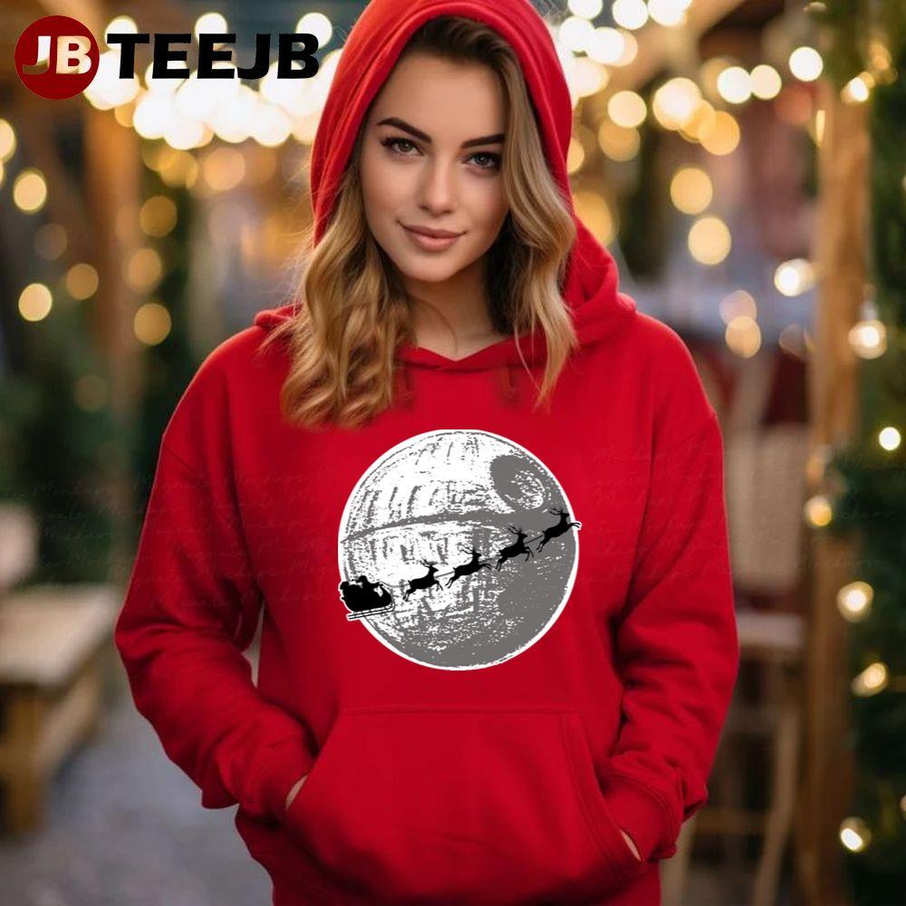 Red Leader Standing Christmas TeeJB Unisex Hoodie