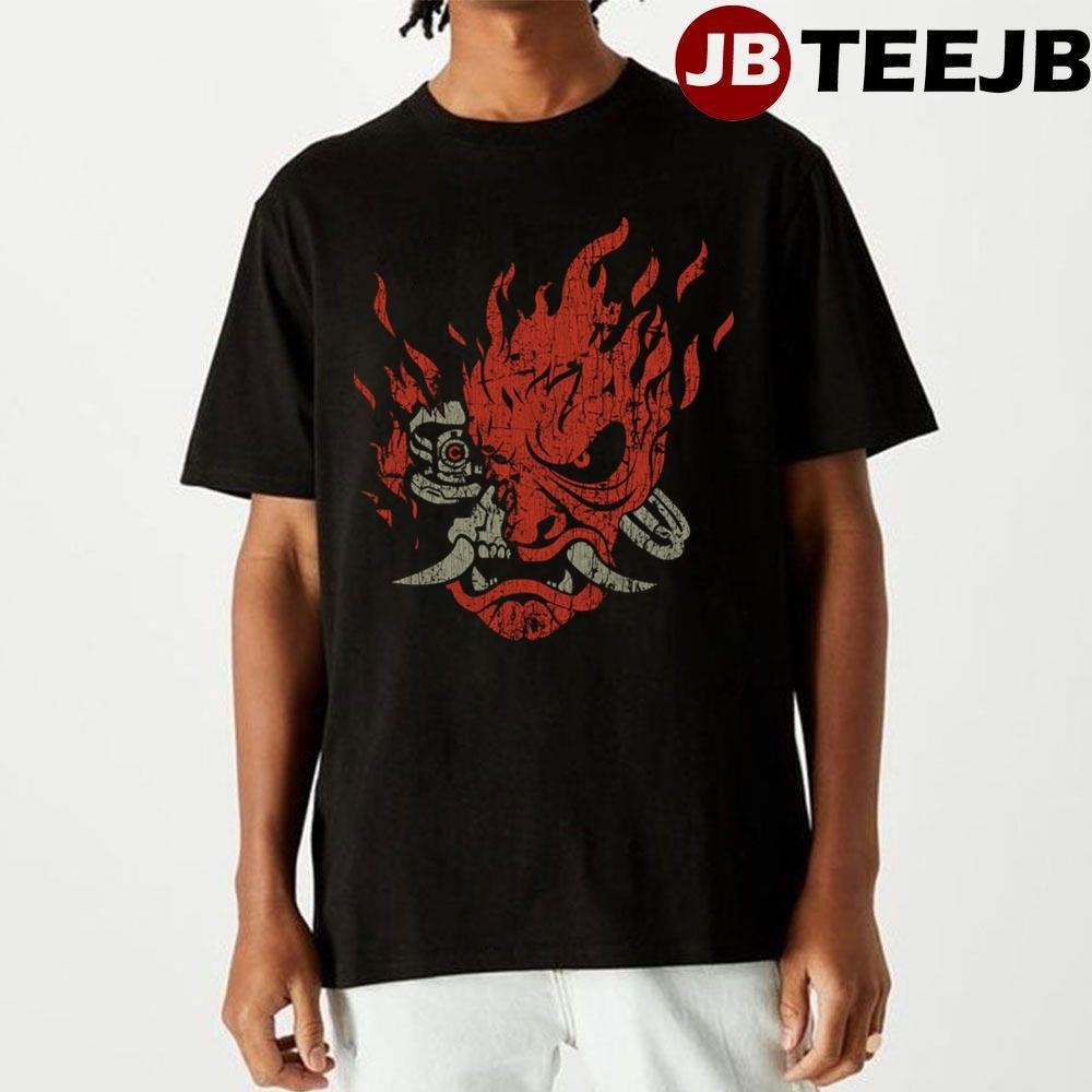 Red Samurai Cyberpunk 2077 TeeJB Unisex T-Shirt