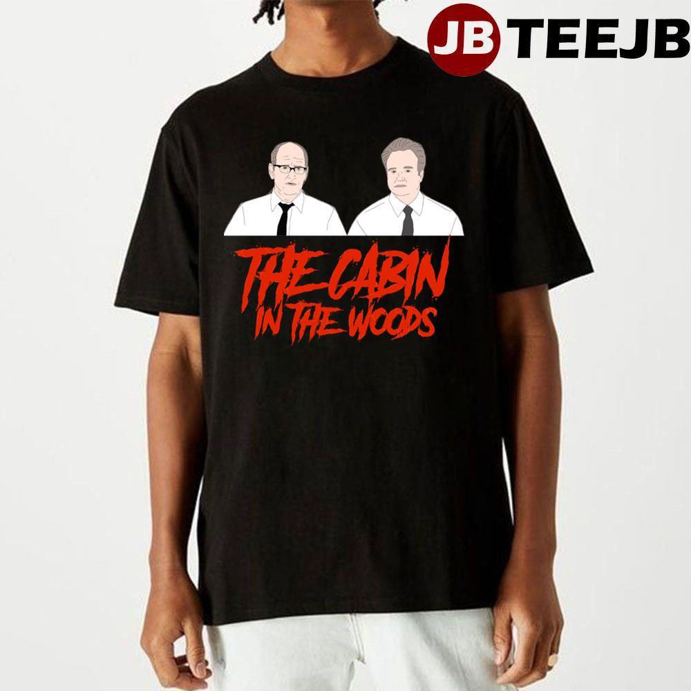 Red Text Cabin In The Woods Halloween TeeJB Unisex T-Shirt