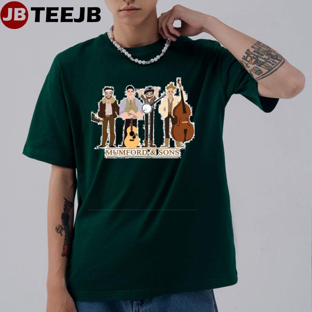 Retro Art Anime Mumford And Sons TeeJB Unisex T-Shirt