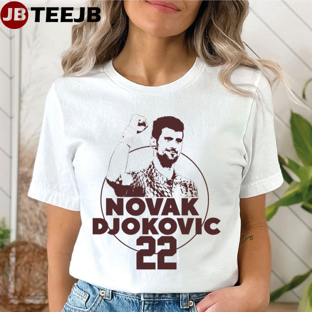 Retro Art Novak Djokovic TeeJB Unisex T-Shirt