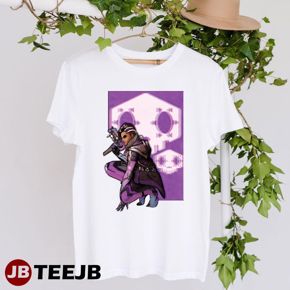 Retro Art Sombra Overwatch TeeJB Unisex T-Shirt