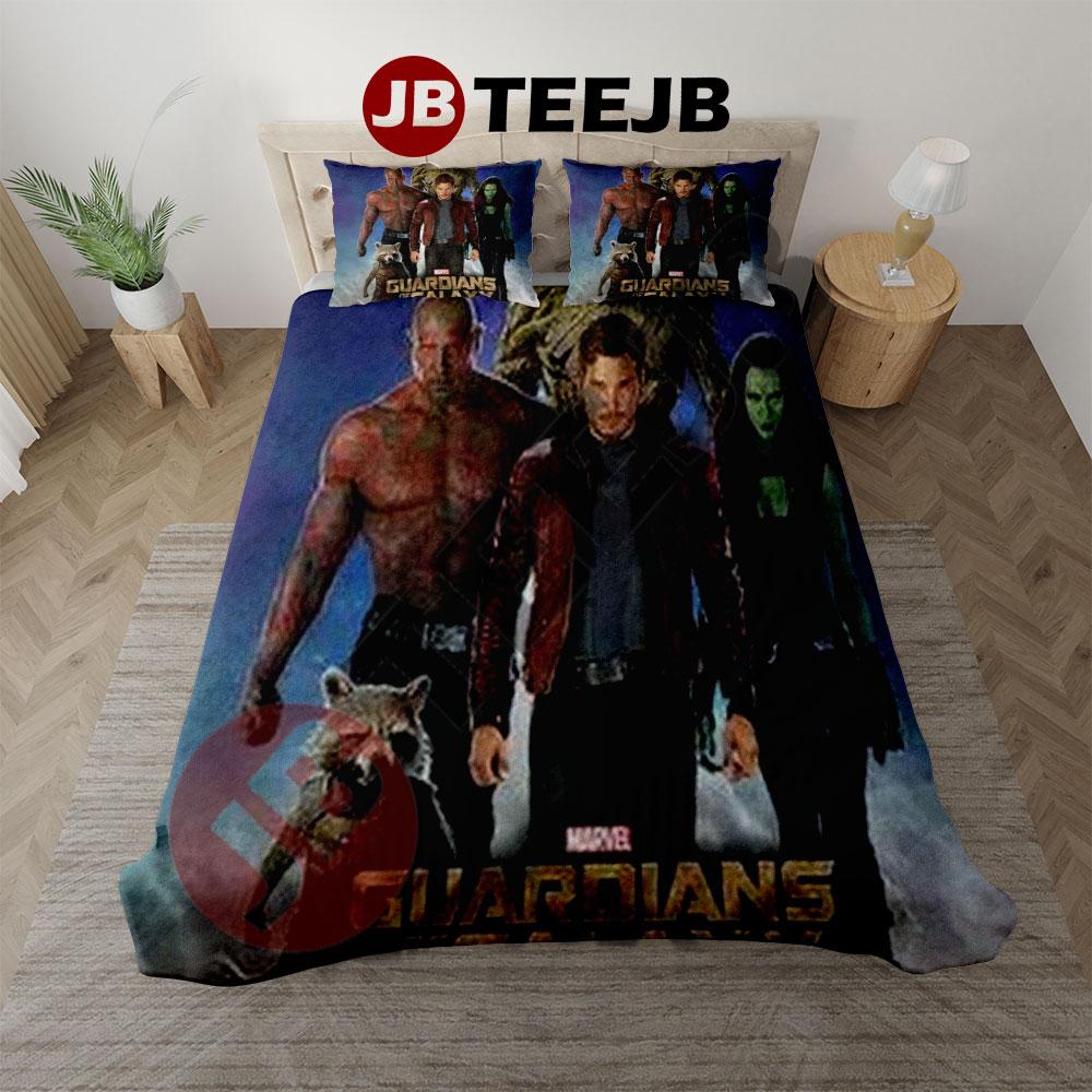 Retro Combat The Guardians Of The Galaxy Holiday Special Bedding Set