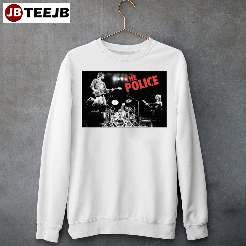 Retro The Police Perfect Band TeeJB Unisex Sweatshirt